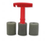 166.0204-Spazzola in gomma espansa per dadi cerchione